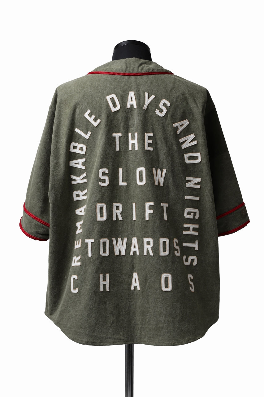 画像をギャラリービューアに読み込む, READYMADE MILITARY BASEBALL SHIRT (KHAKI GREEN #C)