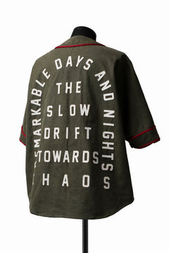 画像をギャラリービューアに読み込む, READYMADE MILITARY BASEBALL SHIRT (KHAKI GREEN #B)