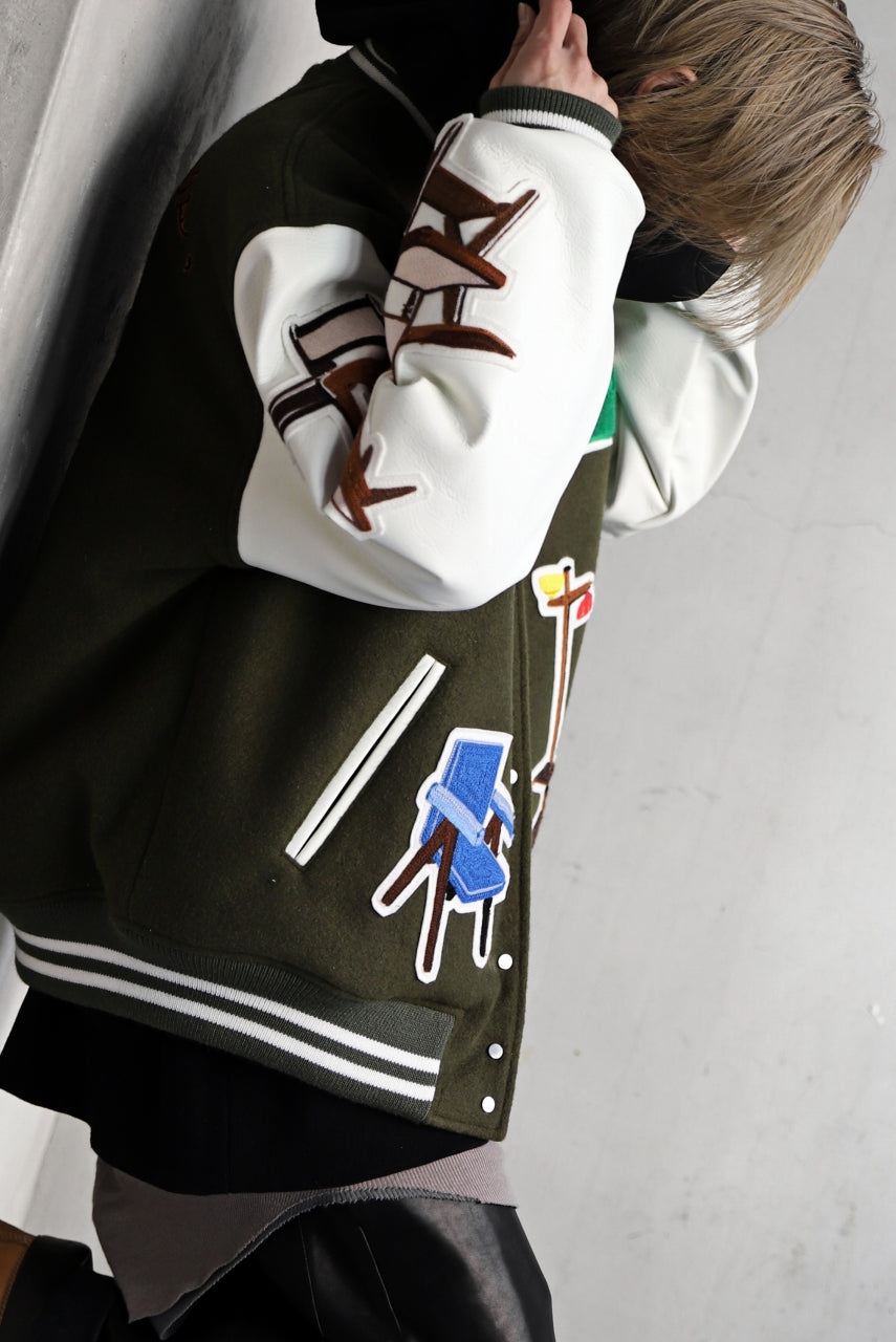 画像をギャラリービューアに読み込む, READYMADE CHAIR JACKET (KHAKI GREEN)