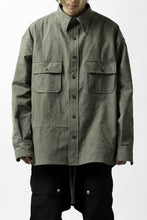 画像をギャラリービューアに読み込む, READYMADE OVERSIZE SHIRT (KHAKI GREEN #A)