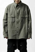 画像をギャラリービューアに読み込む, READYMADE OVERSIZE SHIRT (KHAKI GREEN #A)