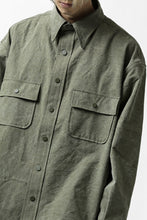 画像をギャラリービューアに読み込む, READYMADE OVERSIZE SHIRT (KHAKI GREEN #A)