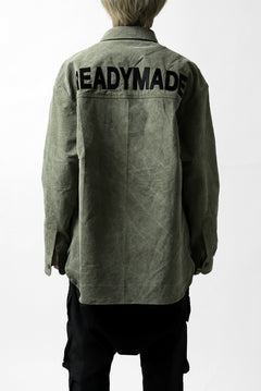 画像をギャラリービューアに読み込む, READYMADE OVERSIZE SHIRT (KHAKI GREEN #A)