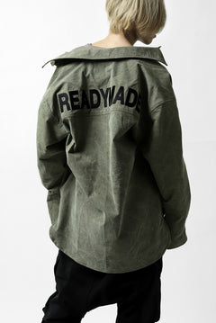 画像をギャラリービューアに読み込む, READYMADE OVERSIZE SHIRT (KHAKI GREEN #A)