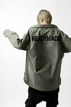 画像をギャラリービューアに読み込む, READYMADE OVERSIZE SHIRT (KHAKI GREEN #A)