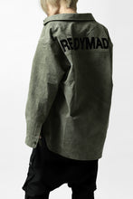 画像をギャラリービューアに読み込む, READYMADE OVERSIZE SHIRT (KHAKI GREEN #A)