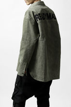 画像をギャラリービューアに読み込む, READYMADE OVERSIZE SHIRT (KHAKI GREEN #A)