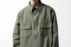 画像をギャラリービューアに読み込む, READYMADE OVERSIZE SHIRT (KHAKI GREEN #A)