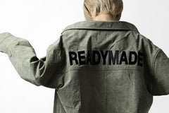 画像をギャラリービューアに読み込む, READYMADE OVERSIZE SHIRT (KHAKI GREEN #A)