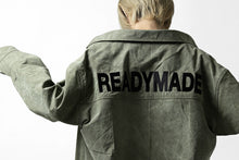 画像をギャラリービューアに読み込む, READYMADE OVERSIZE SHIRT (KHAKI GREEN #A)