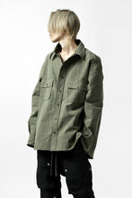 画像をギャラリービューアに読み込む, READYMADE OVERSIZE SHIRT (KHAKI GREEN #B)