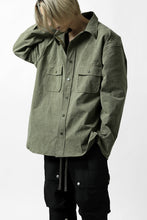 画像をギャラリービューアに読み込む, READYMADE OVERSIZE SHIRT (KHAKI GREEN #B)