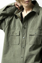 画像をギャラリービューアに読み込む, READYMADE OVERSIZE SHIRT (KHAKI GREEN #B)