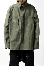 画像をギャラリービューアに読み込む, READYMADE OVERSIZE SHIRT (KHAKI GREEN #B)
