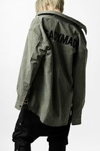 画像をギャラリービューアに読み込む, READYMADE OVERSIZE SHIRT (KHAKI GREEN #B)