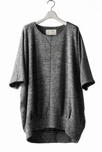 Load image into Gallery viewer, N/07 OVERFIT DOLMAN T-SHIRT / MERANGE TWEEDY (SHERBET GREY)