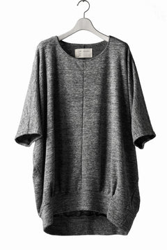 Load image into Gallery viewer, N/07 OVERFIT DOLMAN T-SHIRT / MERANGE TWEEDY (SHERBET GREY)