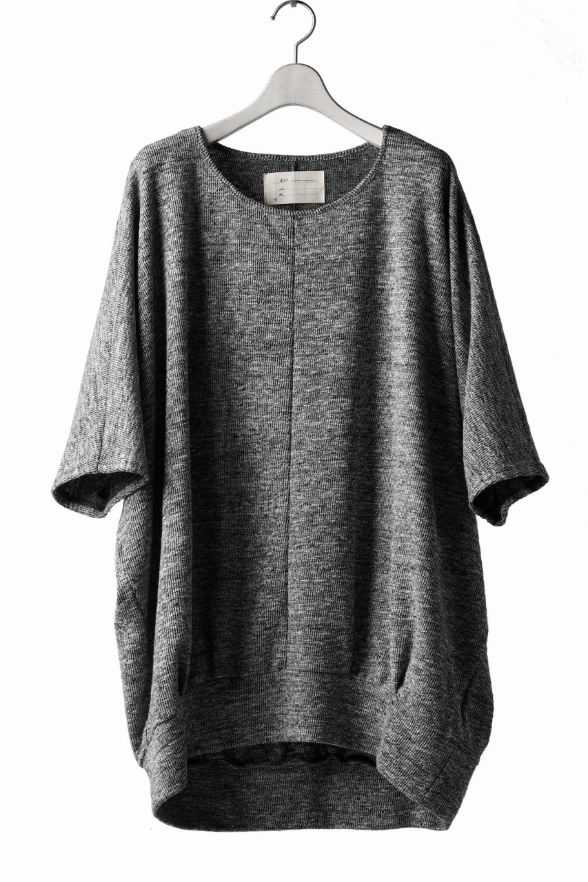 Load image into Gallery viewer, N/07 OVERFIT DOLMAN T-SHIRT / MERANGE TWEEDY (SHERBET GREY)