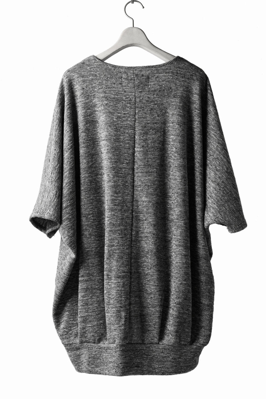 Load image into Gallery viewer, N/07 OVERFIT DOLMAN T-SHIRT / MERANGE TWEEDY (SHERBET GREY)