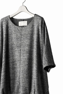 Load image into Gallery viewer, N/07 OVERFIT DOLMAN T-SHIRT / MERANGE TWEEDY (SHERBET GREY)