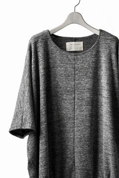 Load image into Gallery viewer, N/07 OVERFIT DOLMAN T-SHIRT / MERANGE TWEEDY (SHERBET GREY)