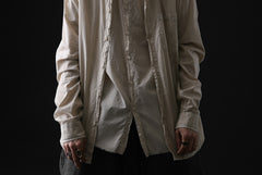 Load image into Gallery viewer, daub DYEING MINIMAL SS SHIRT / ORGANIC COTTON (SAND)