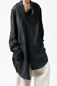 画像をギャラリービューアに読み込む, SOSNOVSKA EXTENDED THREADS SHIRT (BLACK)