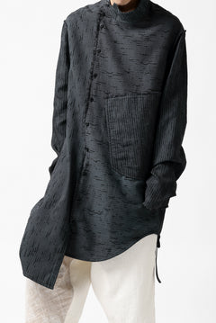 画像をギャラリービューアに読み込む, SOSNOVSKA EXTENDED THREADS SHIRT (BLACK)