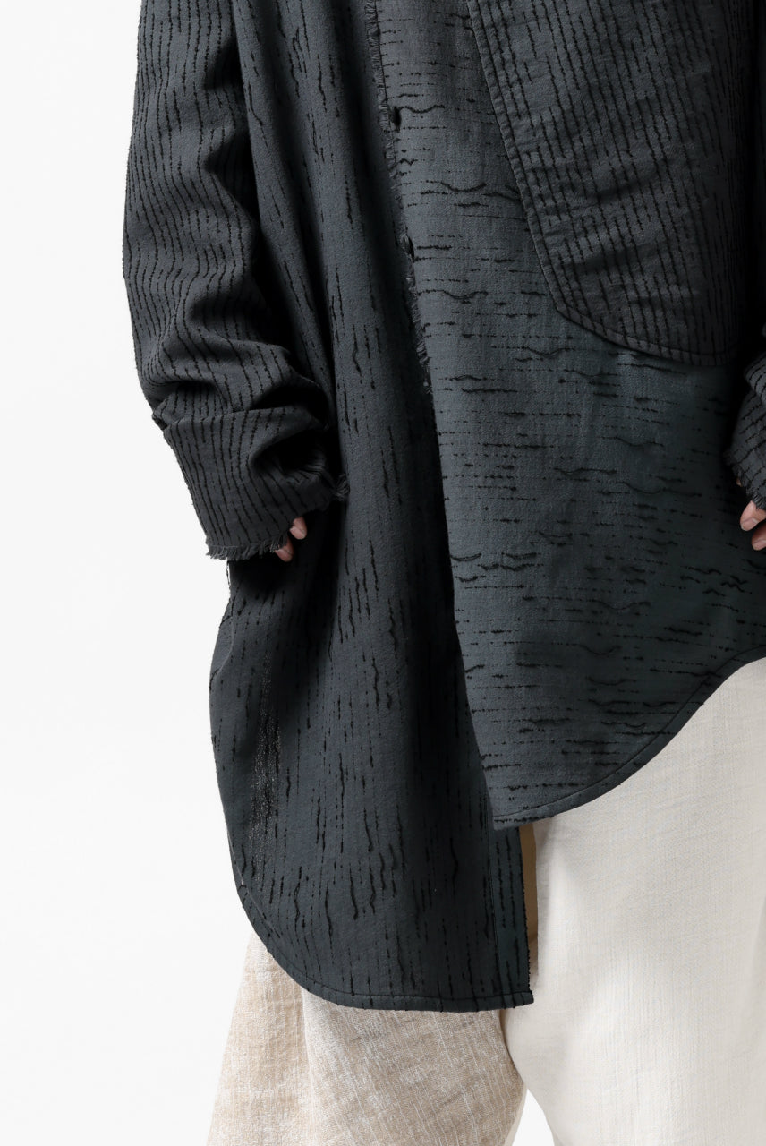 画像をギャラリービューアに読み込む, SOSNOVSKA EXTENDED THREADS SHIRT (BLACK)