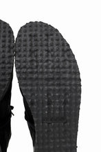 画像をギャラリービューアに読み込む, BORIS BIDJAN SABERI HORSE LEATHER DERBY SHOES / WASHED & HAND TREATED "SHOE1-SIN" (BLACK)