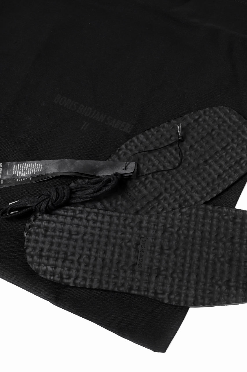 画像をギャラリービューアに読み込む, BORIS BIDJAN SABERI HORSE LEATHER DERBY SHOES / WASHED & HAND TREATED "SHOE1-SIN" (BLACK)