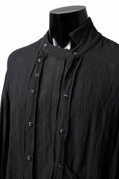 画像をギャラリービューアに読み込む, SOSNOVSKA UNEXPECTED DISPLACEMENT SHIRT (BLACK)