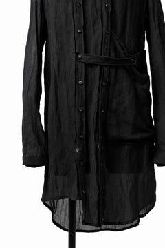画像をギャラリービューアに読み込む, SOSNOVSKA UNEXPECTED DISPLACEMENT SHIRT (BLACK)