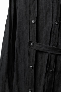 画像をギャラリービューアに読み込む, SOSNOVSKA UNEXPECTED DISPLACEMENT SHIRT (BLACK)