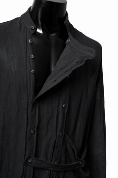 画像をギャラリービューアに読み込む, SOSNOVSKA UNEXPECTED DISPLACEMENT SHIRT (BLACK)