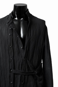 画像をギャラリービューアに読み込む, SOSNOVSKA UNEXPECTED DISPLACEMENT SHIRT (BLACK)