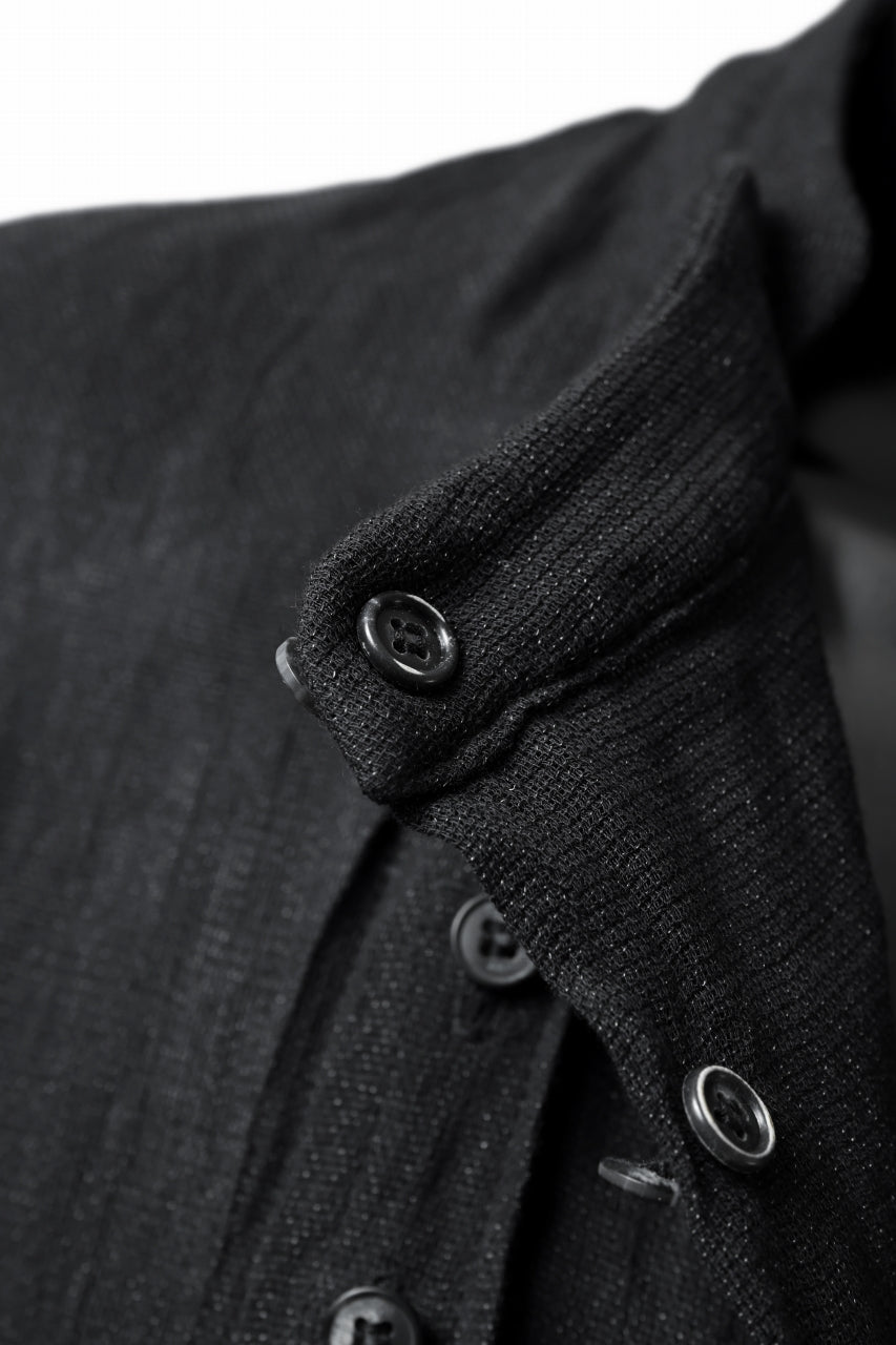 画像をギャラリービューアに読み込む, SOSNOVSKA UNEXPECTED DISPLACEMENT SHIRT (BLACK)
