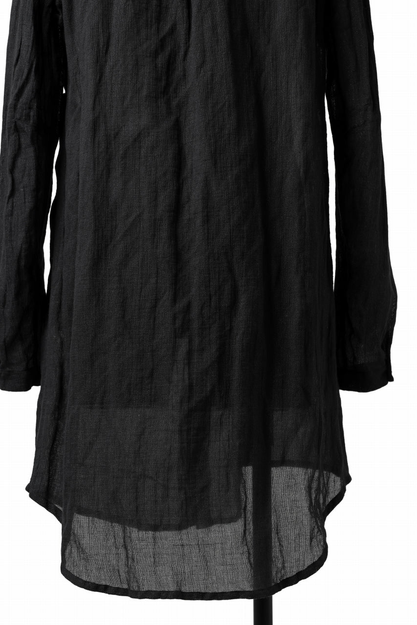 画像をギャラリービューアに読み込む, SOSNOVSKA UNEXPECTED DISPLACEMENT SHIRT (BLACK)