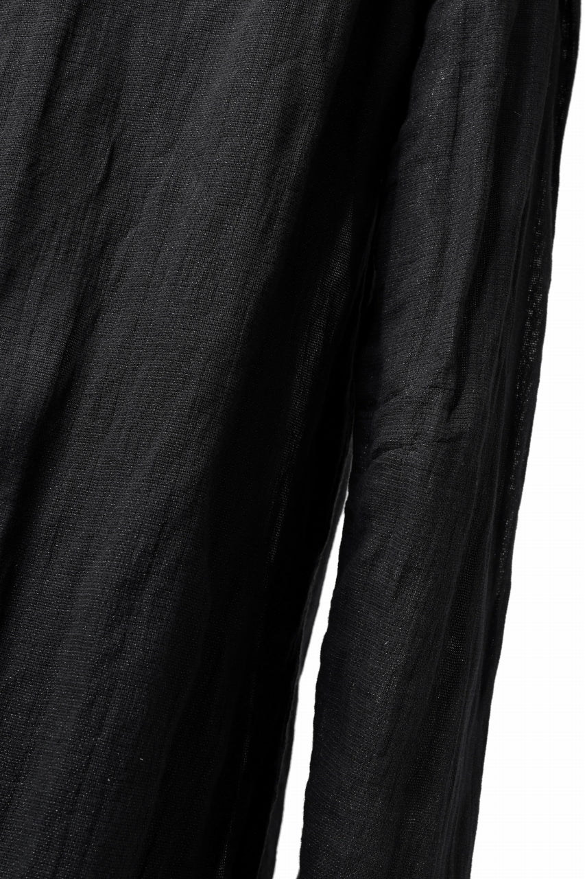 画像をギャラリービューアに読み込む, SOSNOVSKA UNEXPECTED DISPLACEMENT SHIRT (BLACK)