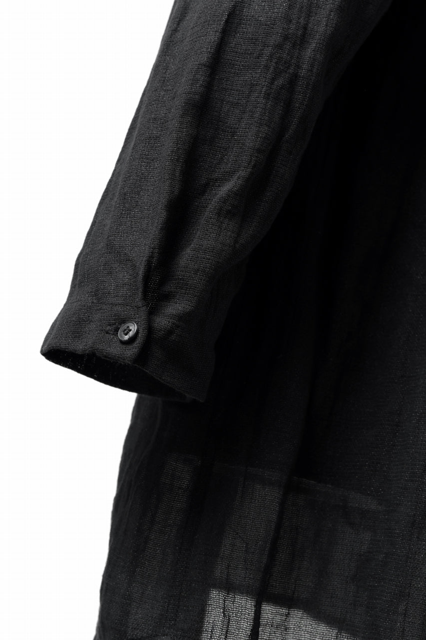 画像をギャラリービューアに読み込む, SOSNOVSKA UNEXPECTED DISPLACEMENT SHIRT (BLACK)