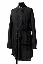 画像をギャラリービューアに読み込む, SOSNOVSKA UNEXPECTED DISPLACEMENT SHIRT (BLACK)