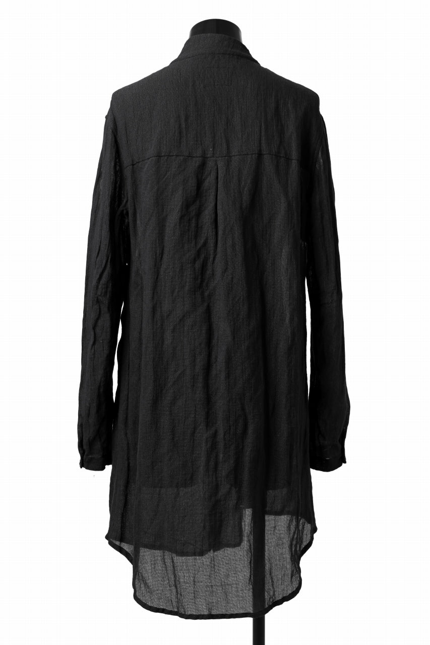 画像をギャラリービューアに読み込む, SOSNOVSKA UNEXPECTED DISPLACEMENT SHIRT (BLACK)