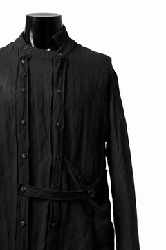 画像をギャラリービューアに読み込む, SOSNOVSKA UNEXPECTED DISPLACEMENT SHIRT (BLACK)