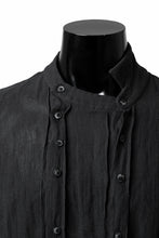 画像をギャラリービューアに読み込む, SOSNOVSKA UNEXPECTED DISPLACEMENT SHIRT (BLACK)