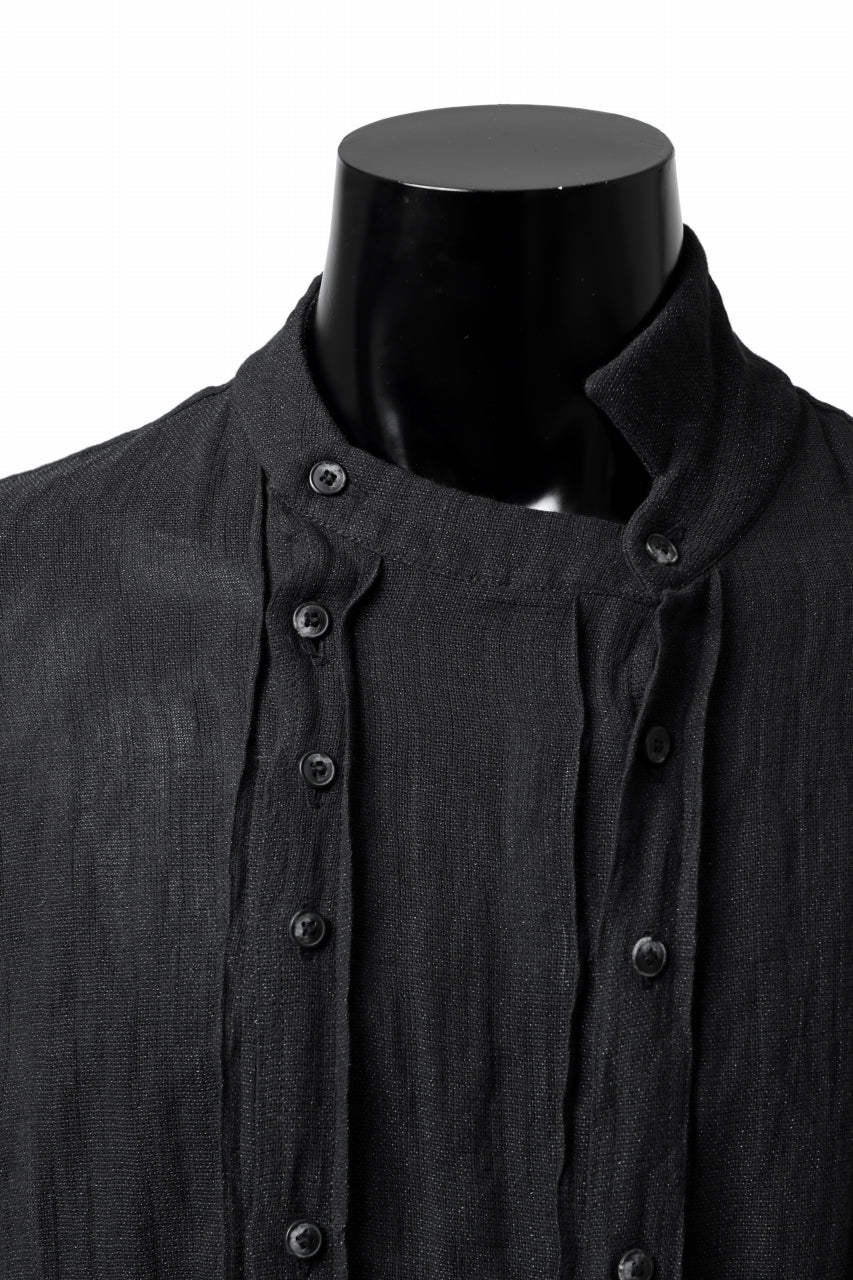 画像をギャラリービューアに読み込む, SOSNOVSKA UNEXPECTED DISPLACEMENT SHIRT (BLACK)