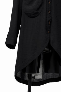 Load image into Gallery viewer, SOSNOVSKA OPEN SOFT SHIRT (BLACK)