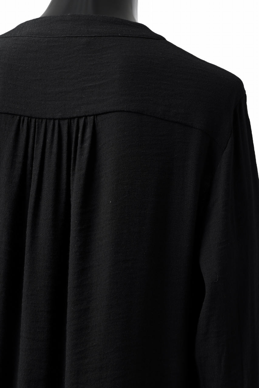 Load image into Gallery viewer, SOSNOVSKA OPEN SOFT SHIRT (BLACK)