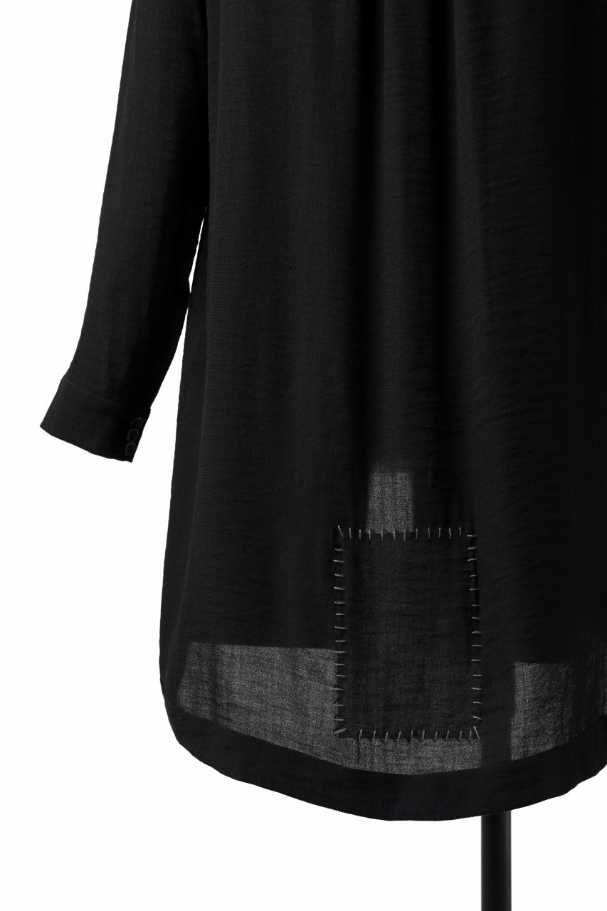 Load image into Gallery viewer, SOSNOVSKA OPEN SOFT SHIRT (BLACK)