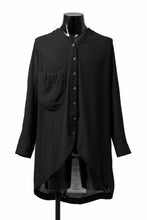 Load image into Gallery viewer, SOSNOVSKA OPEN SOFT SHIRT (BLACK)