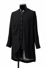 Load image into Gallery viewer, SOSNOVSKA OPEN SOFT SHIRT (BLACK)